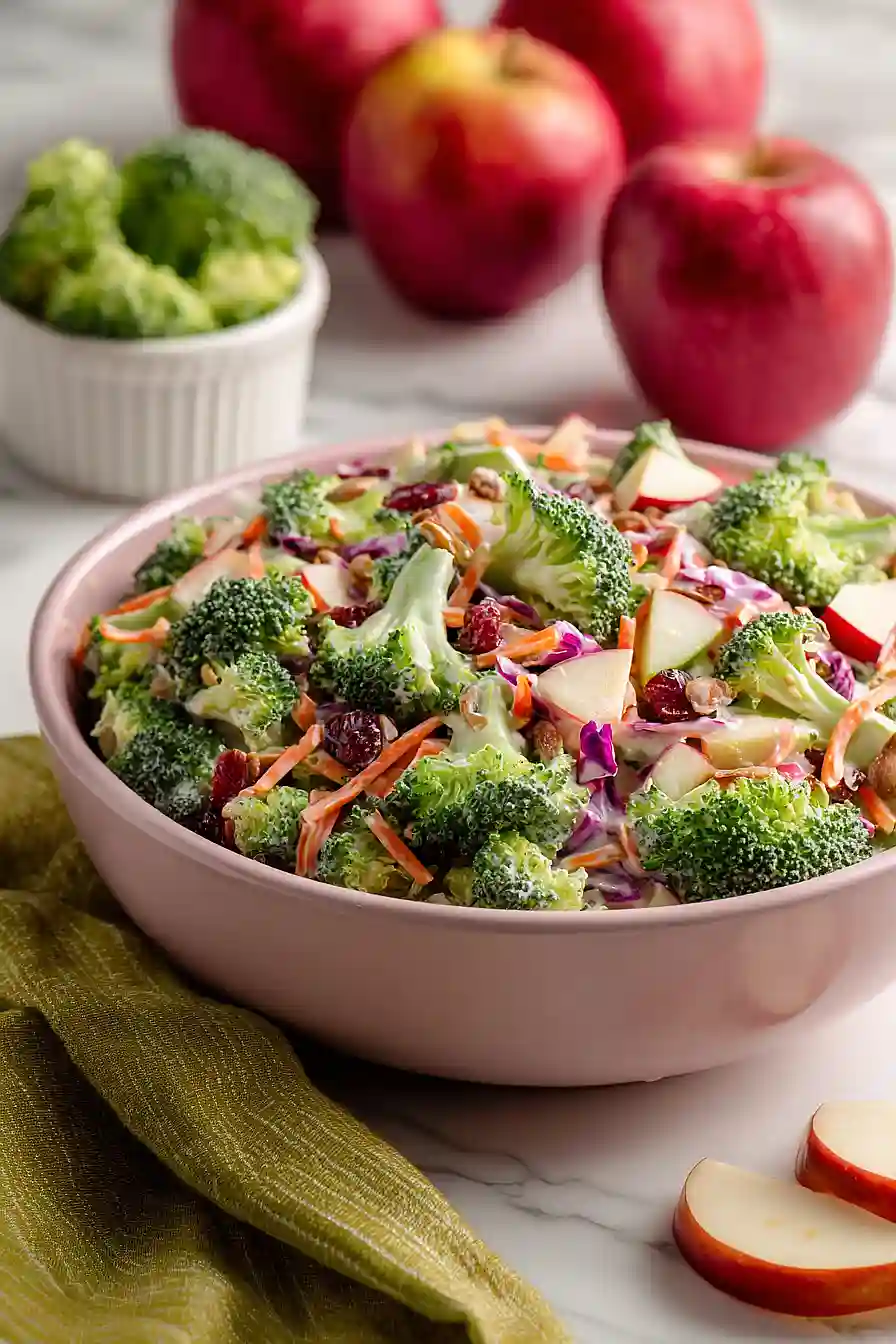low calorie broccoli salad