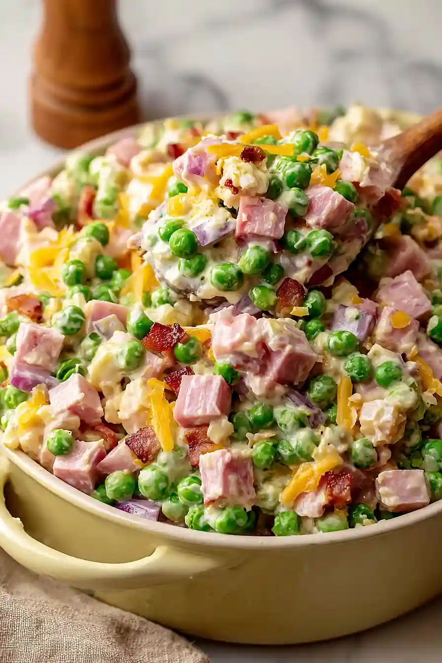 ham and pea salad