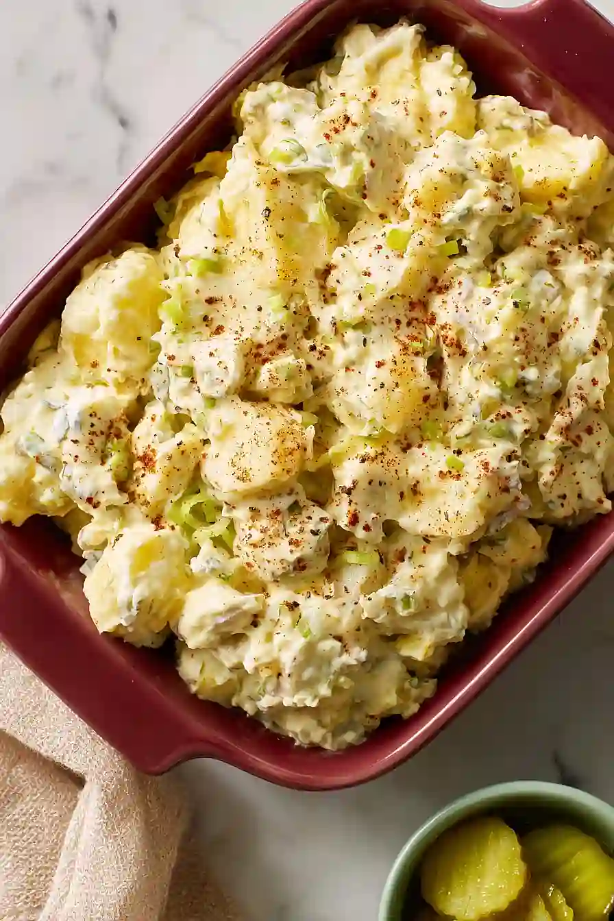 southern potato salad with relish