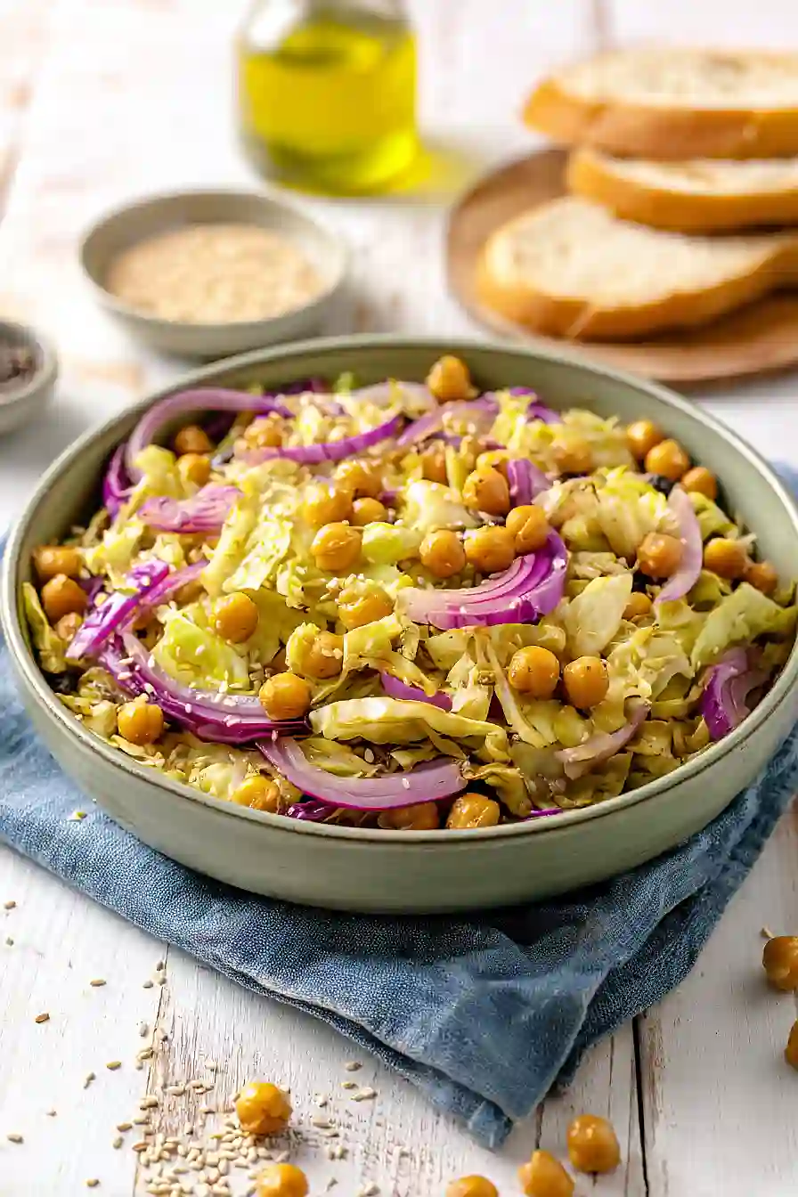 oven roasted cabbage salad recipes