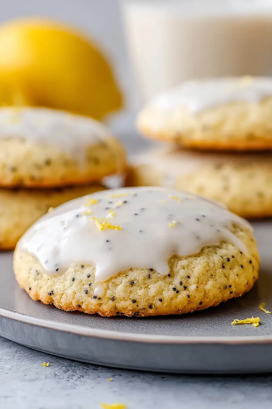 lemon poppy seed cookies