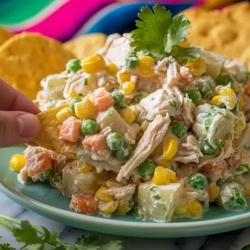 mexican chicken potato salad