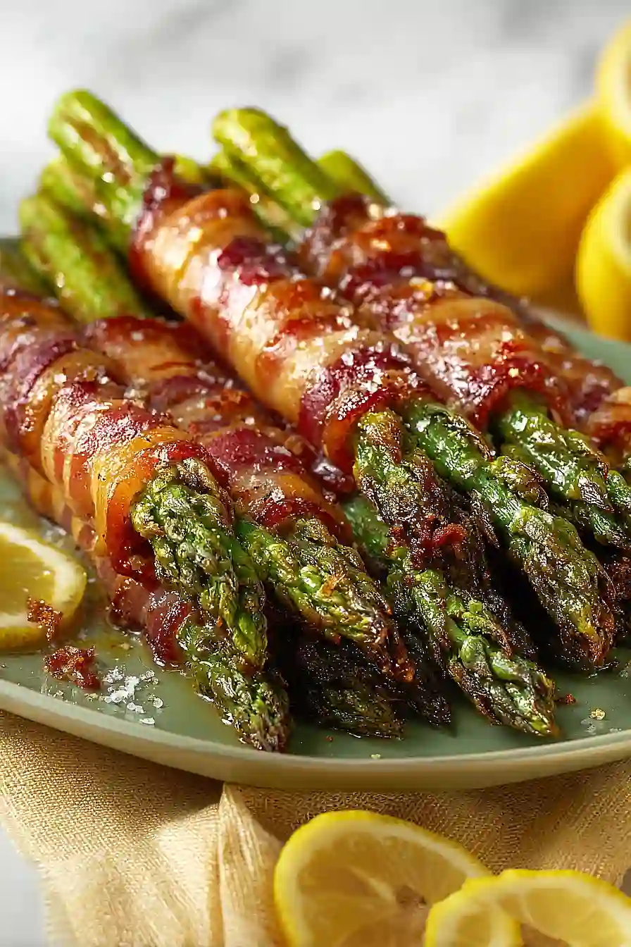 baked bacon wrapped asparagus recipes