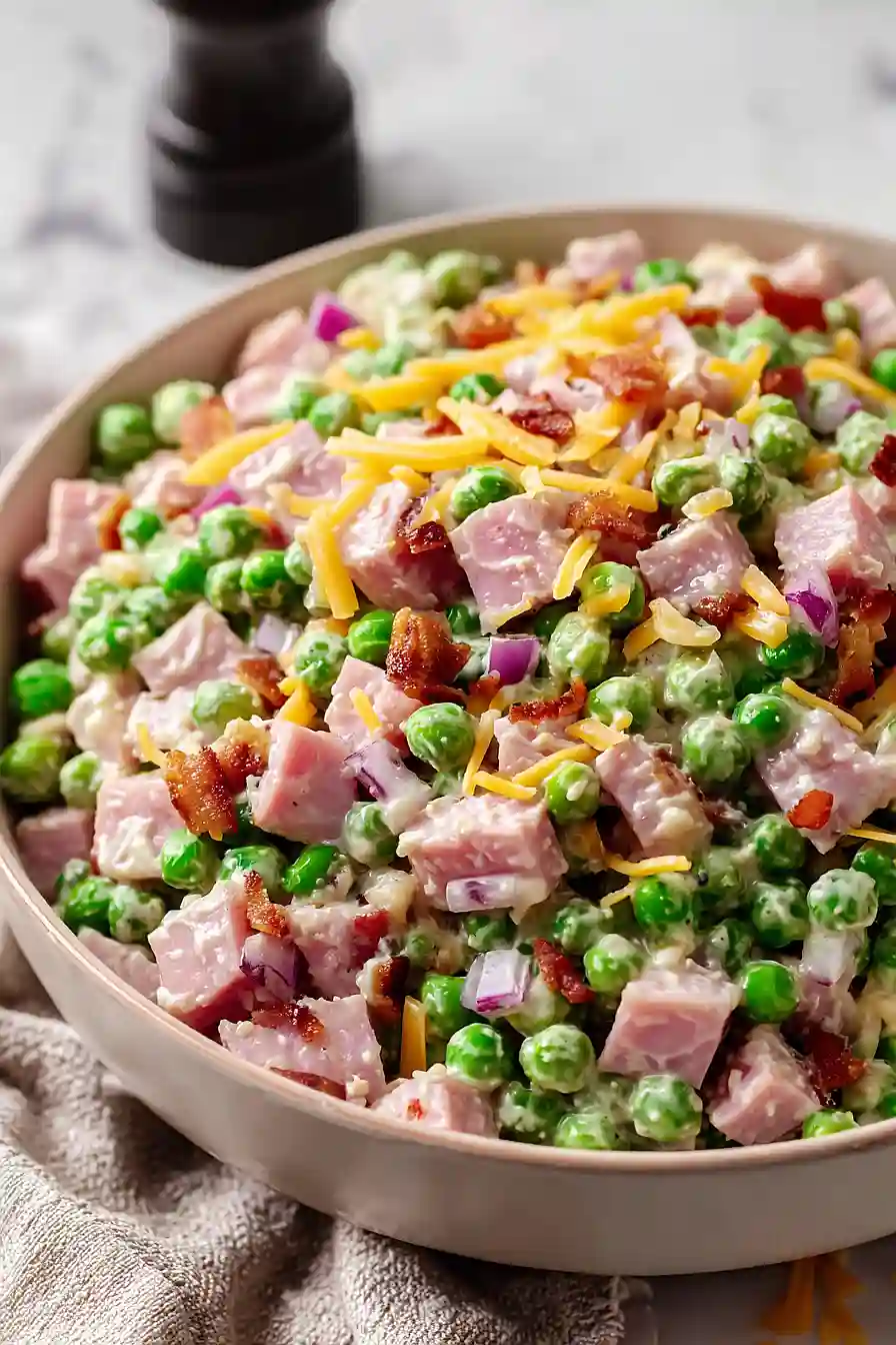 ham and pea salad