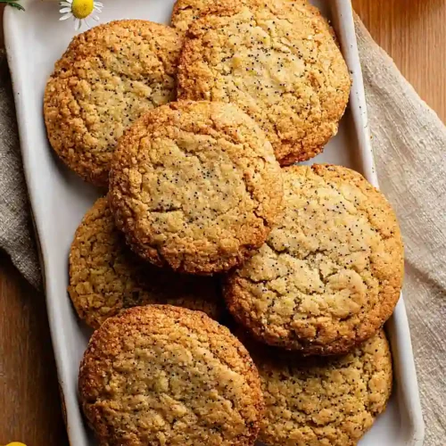 lemon poppy seed almond flour cookies