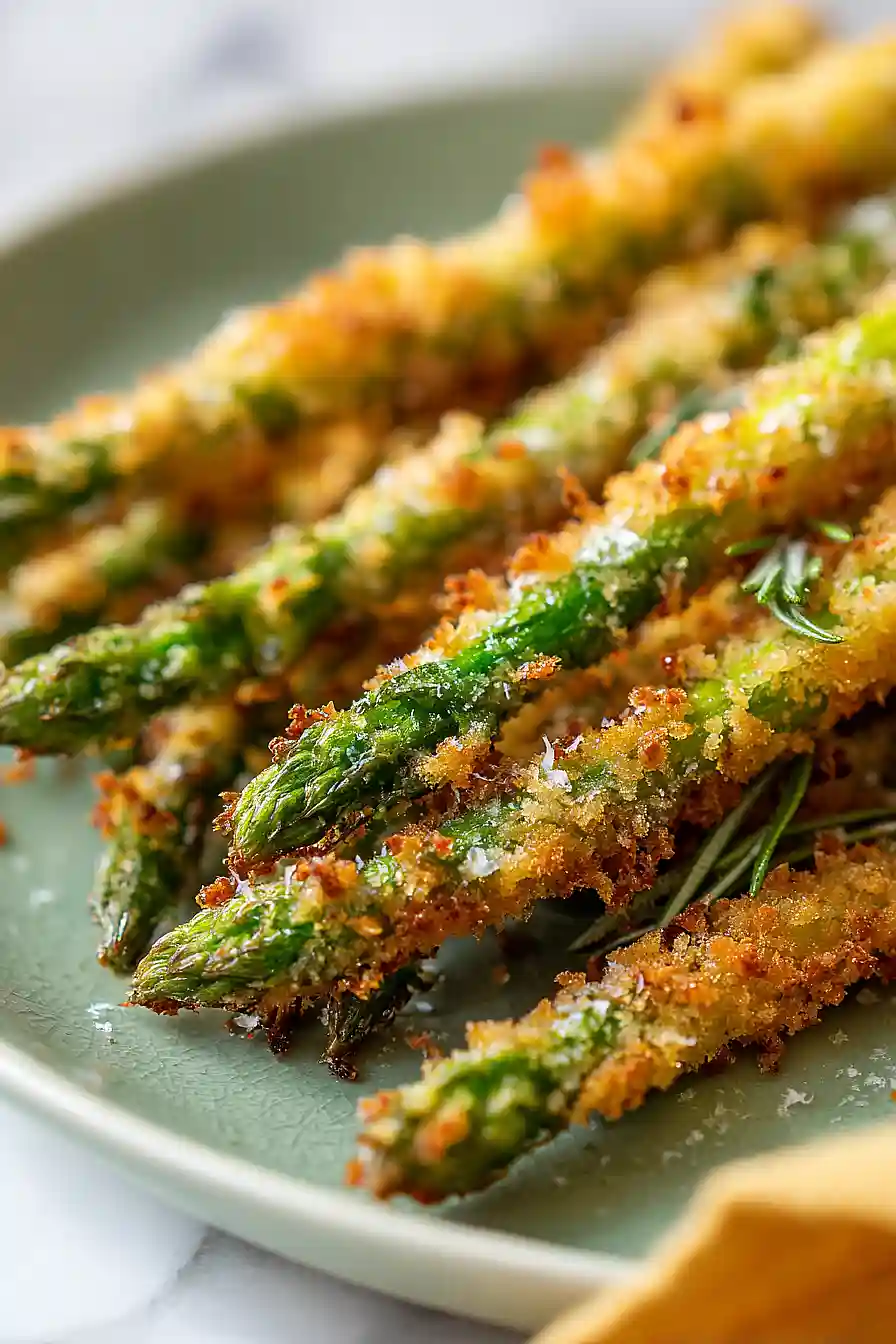 breaded asparagus