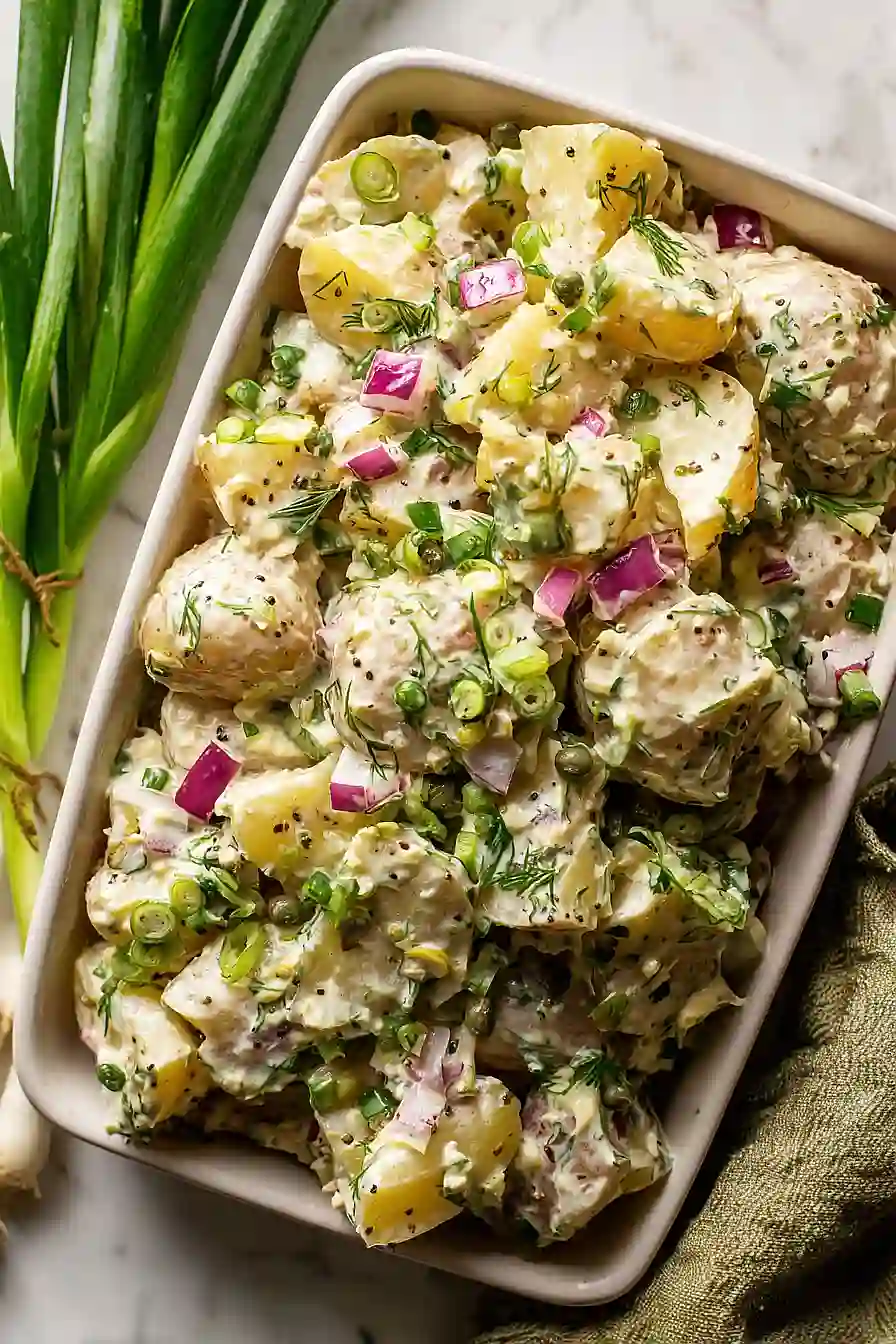 potato salad with capers