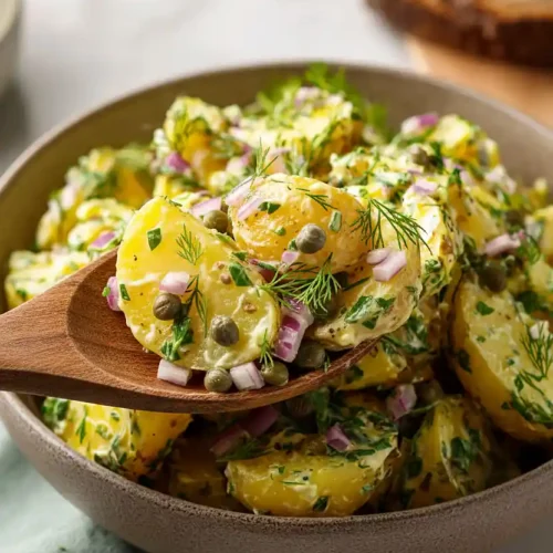 german potato salad with capers