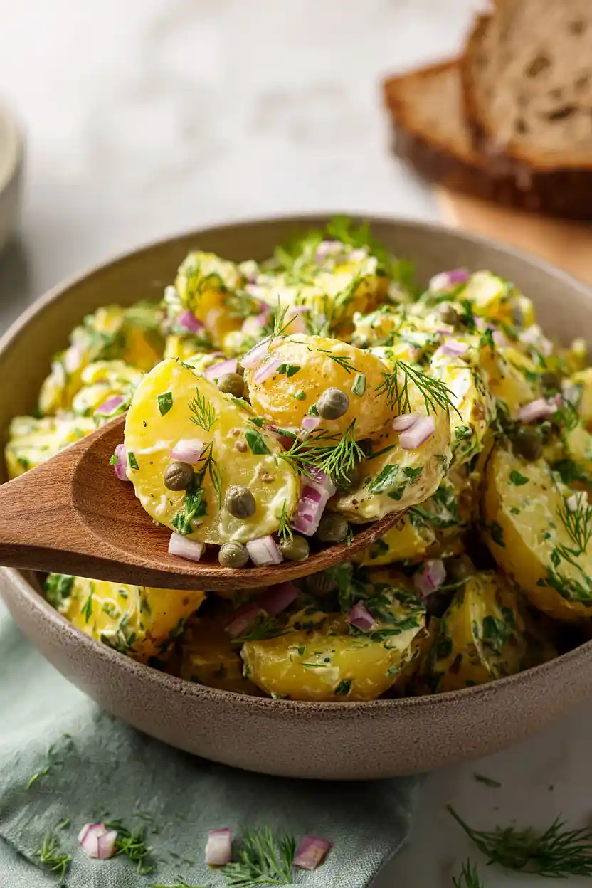 german potato salad with capers