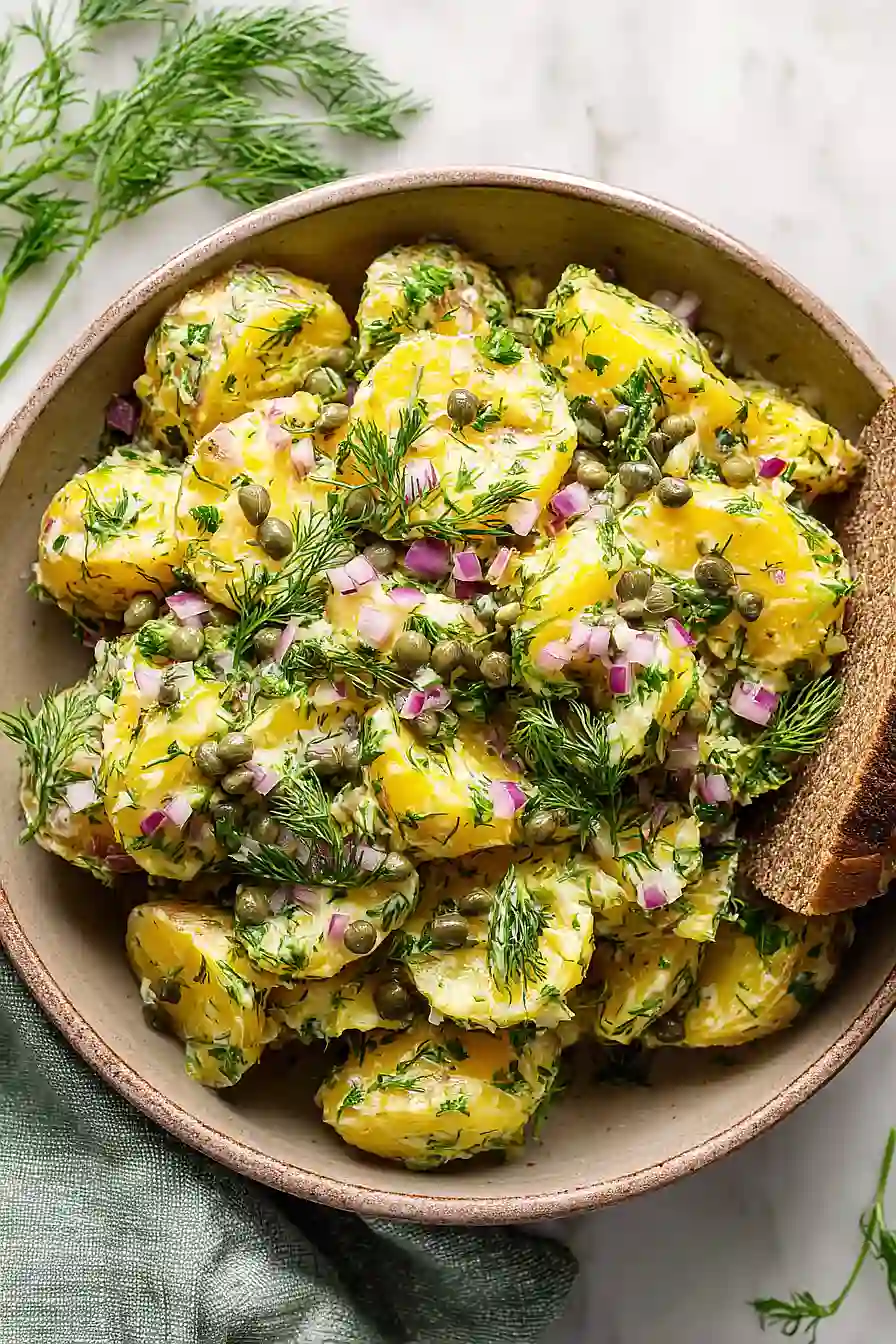 german potato salad with capers