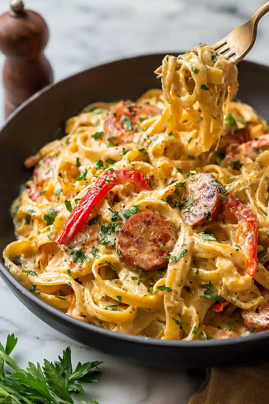 creamy jambalaya pasta