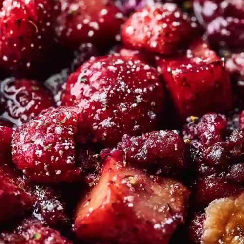 raspberry rhubarb galette