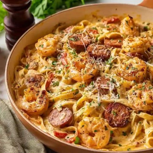 creamy jambalaya pasta