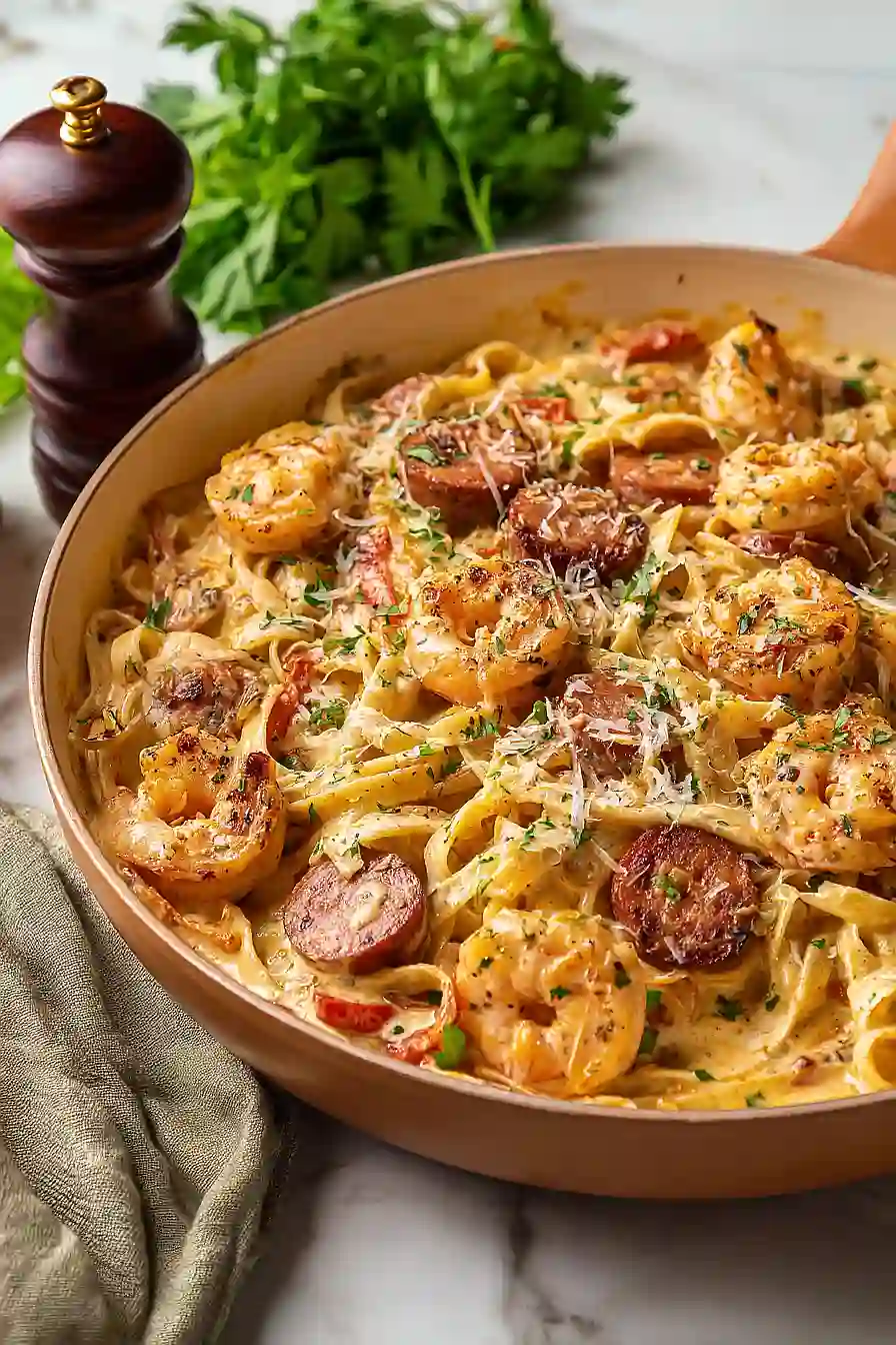 creamy jambalaya pasta