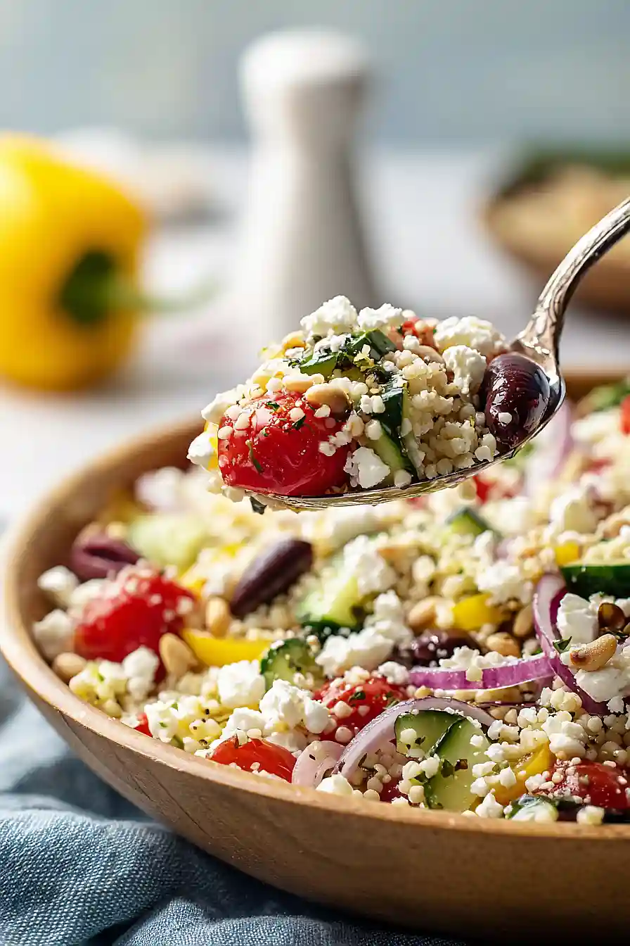 greek couscous salad