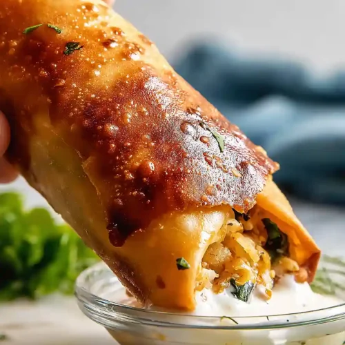 greek chicken egg rolls