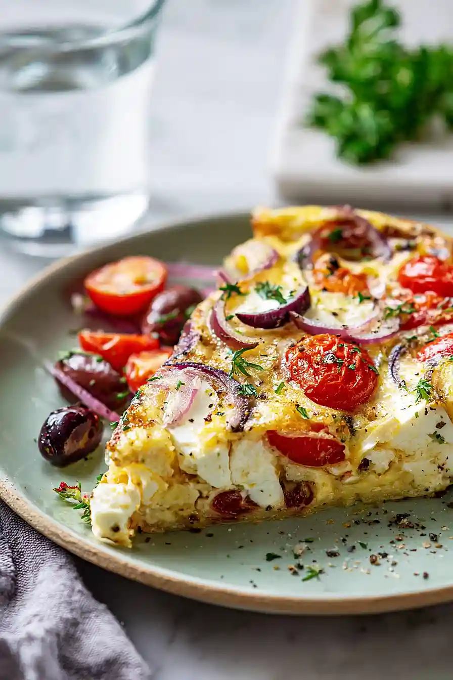 greek salad omelette