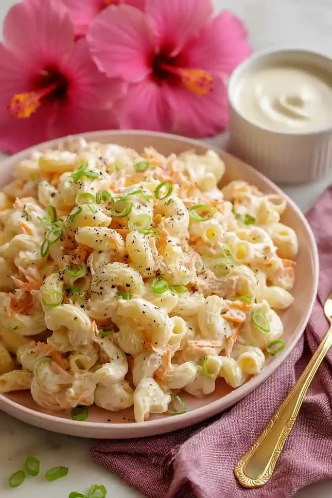 hawaiian pasta salad with tuna