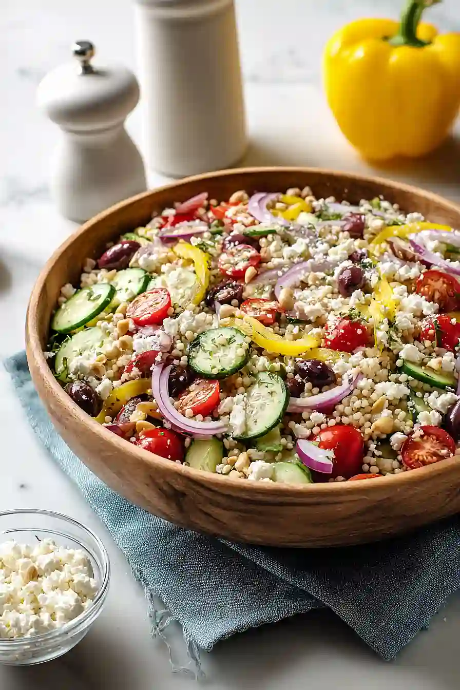 greek couscous salad