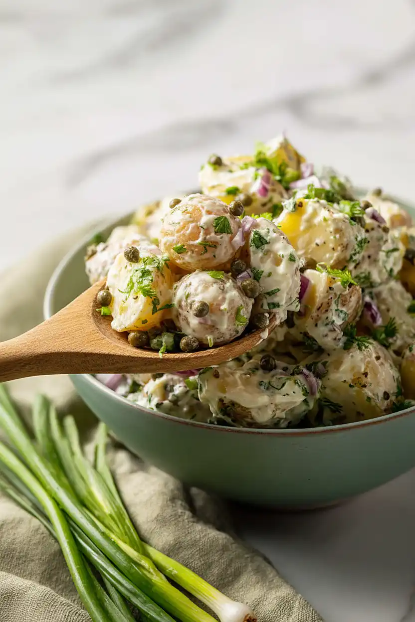 potato salad with capers