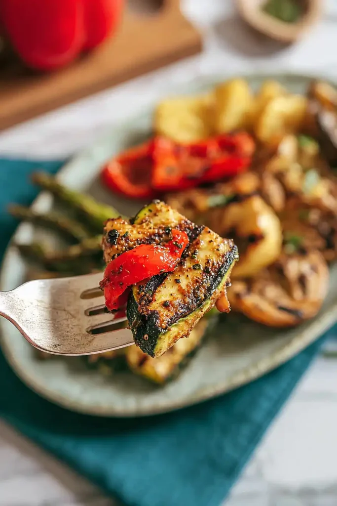 jamaican jerk grilled vegetables