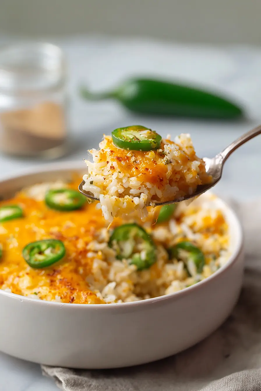jalapeño popper rice