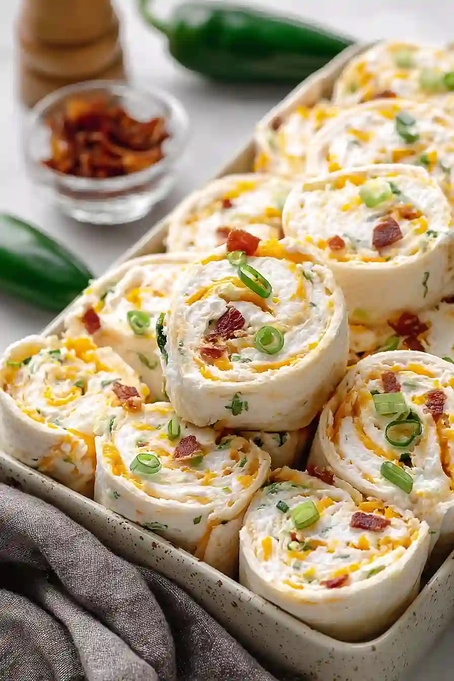 jalapeño popper tortilla roll ups