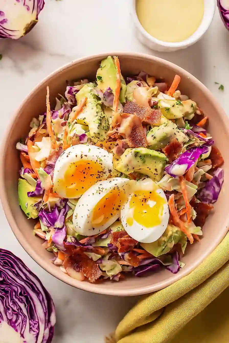 coleslaw egg salad