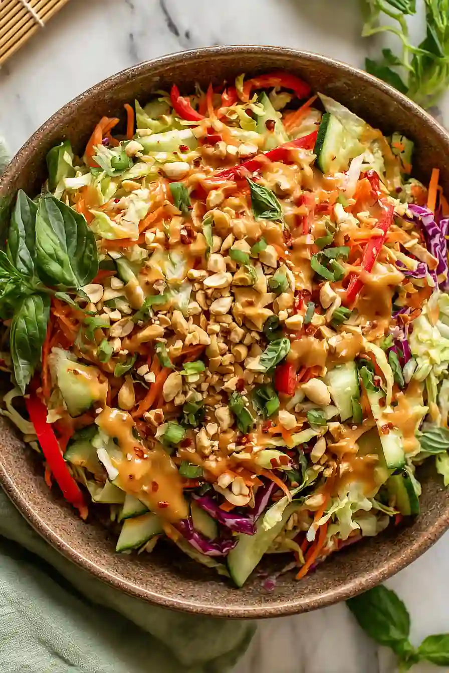 thai peanut salad