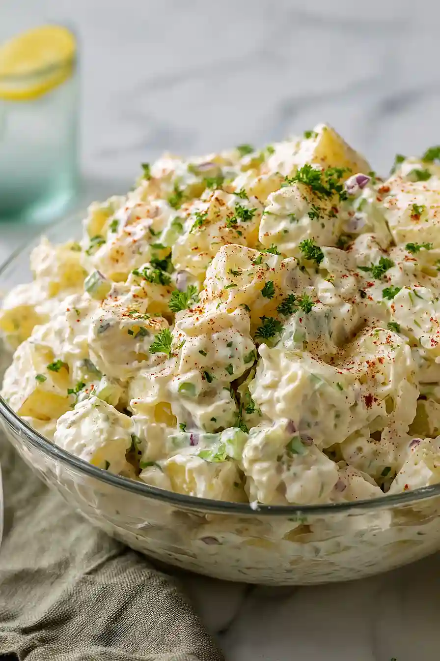 no mustard potato salad