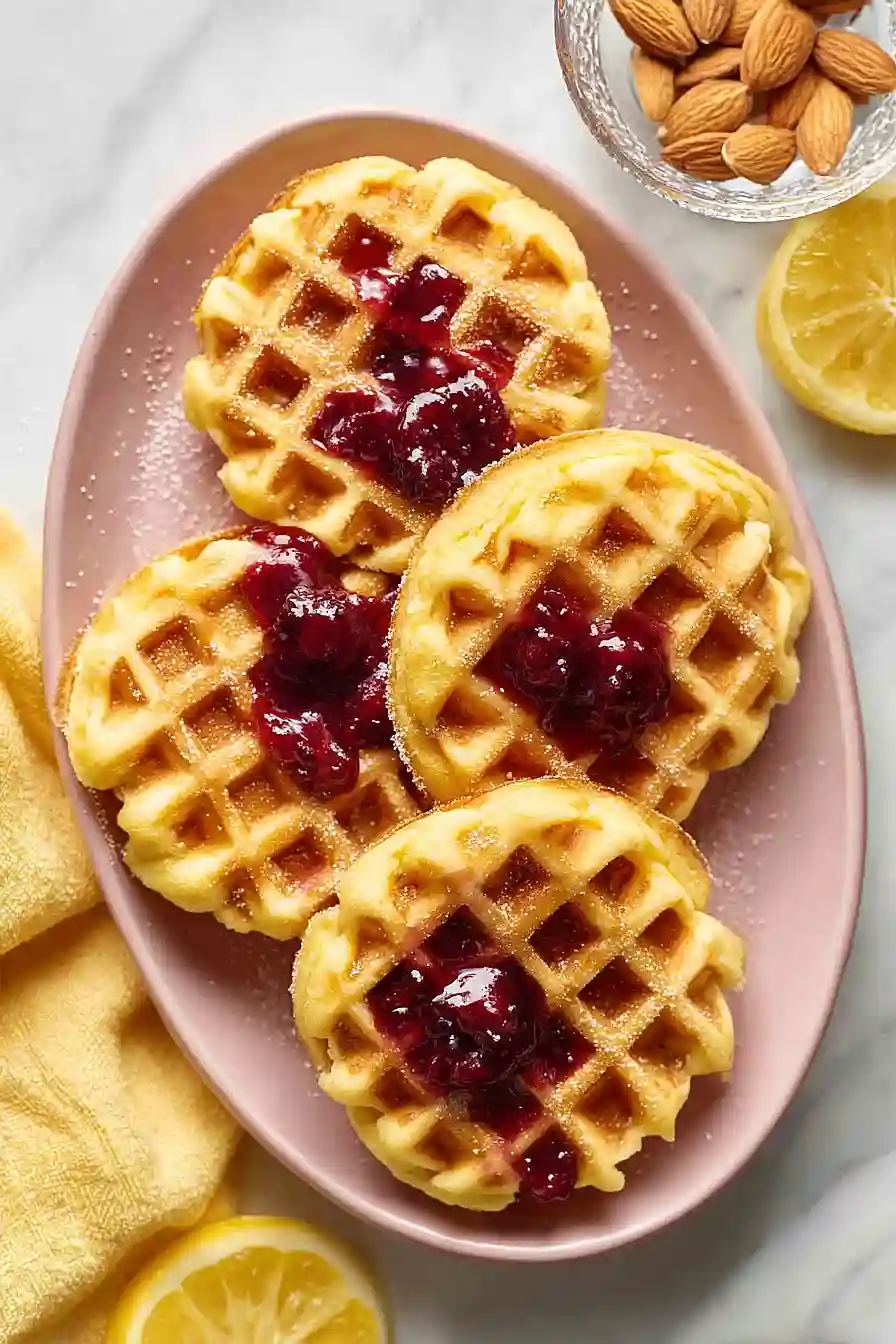 cherry waffles