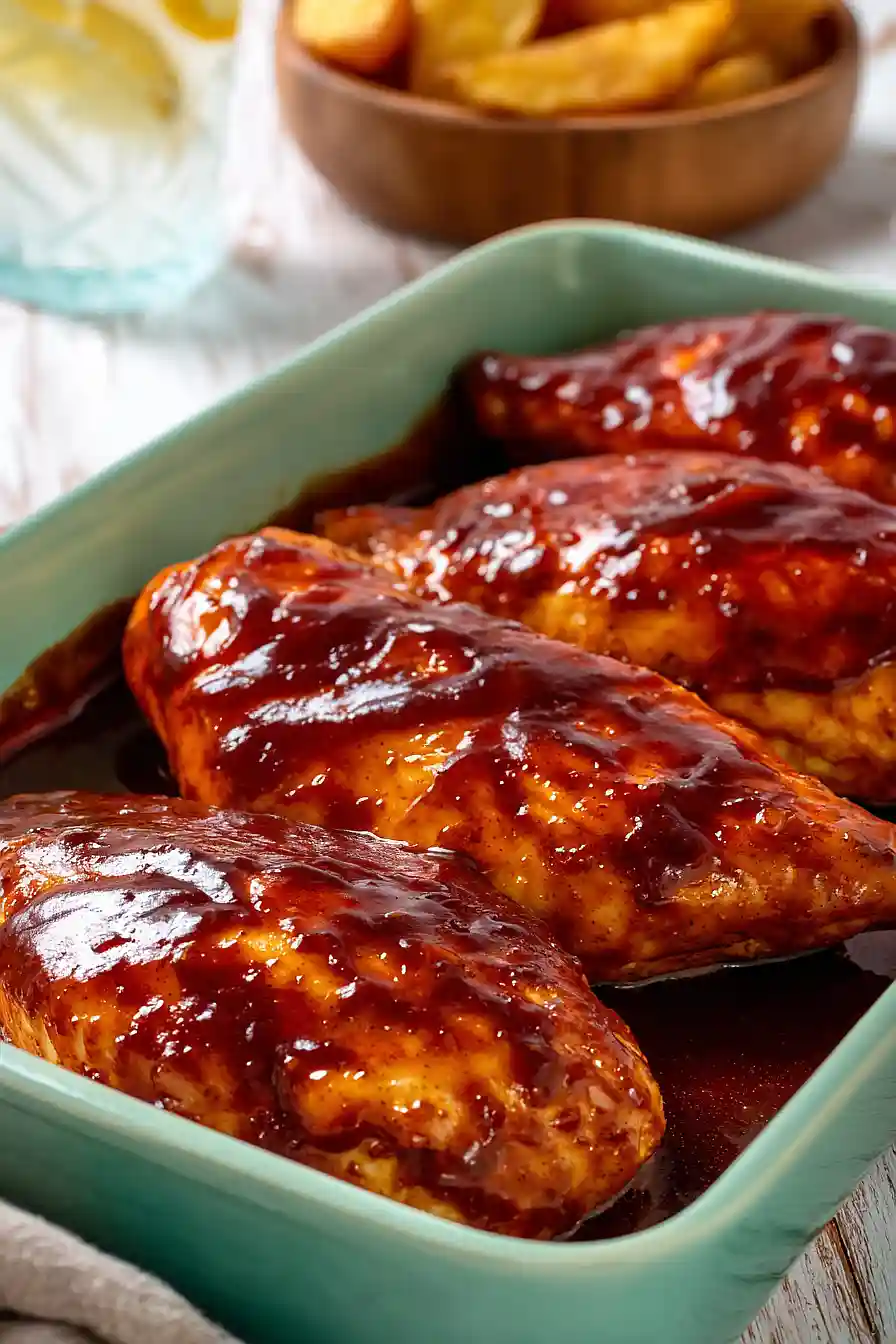bbq chicken breast in the oven