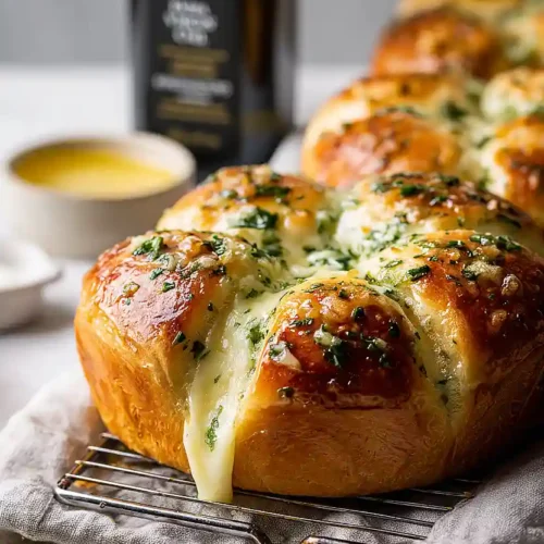 korean cream cheese garlic bread