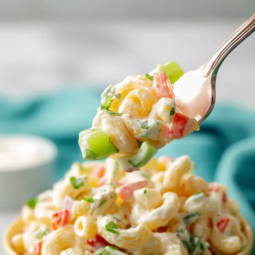 high protein macaroni salad