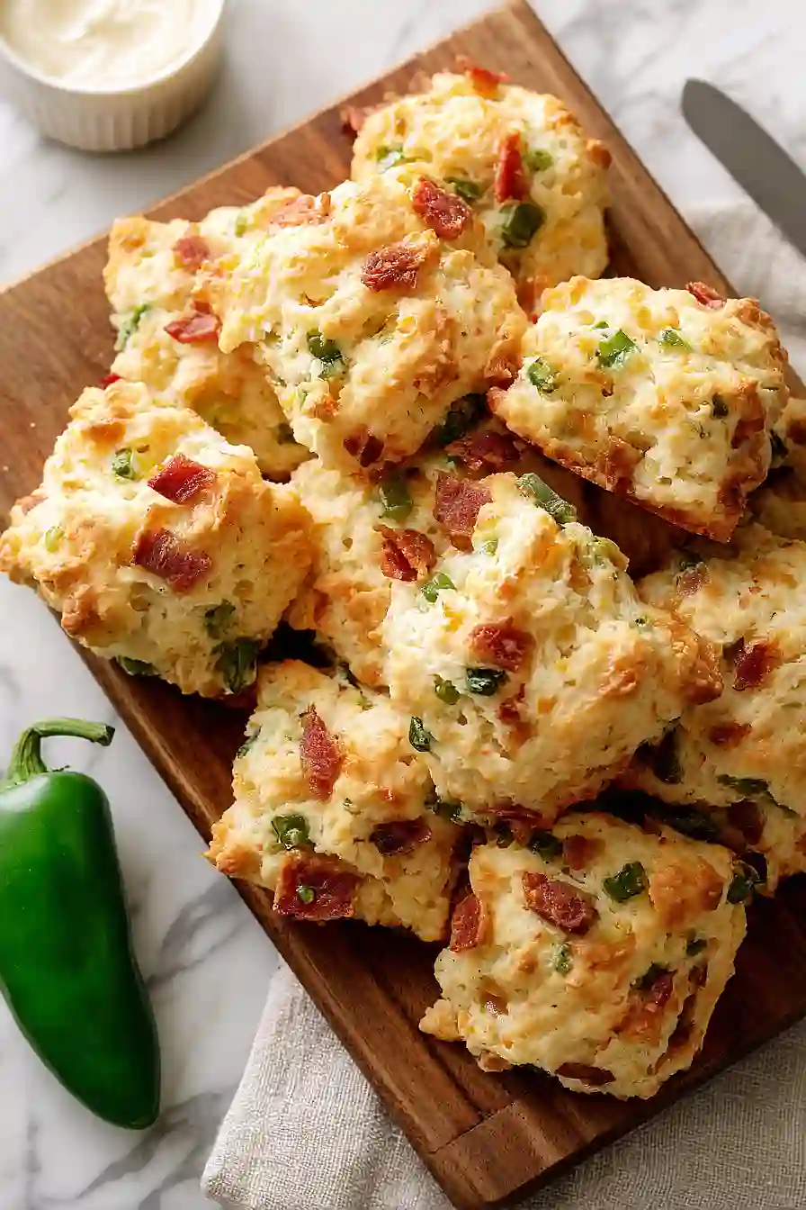 jalapeño popper biscuits