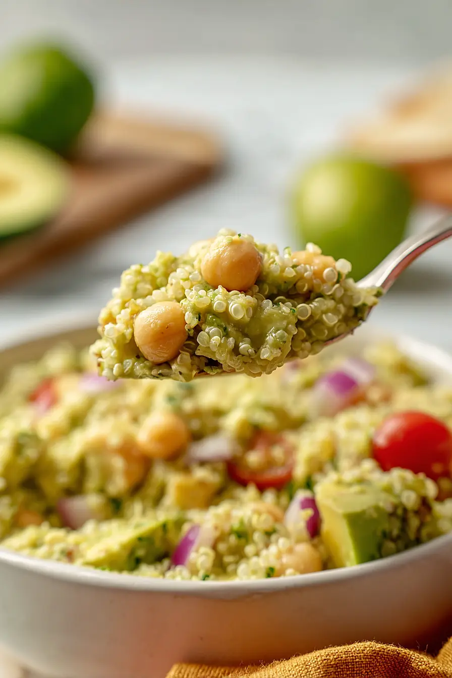 quinoa guacamole