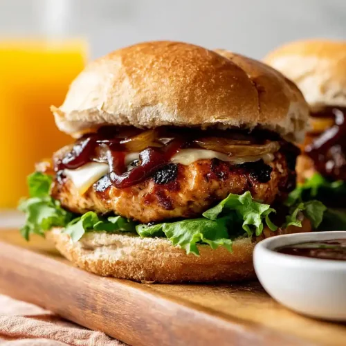 bbq chicken burgers