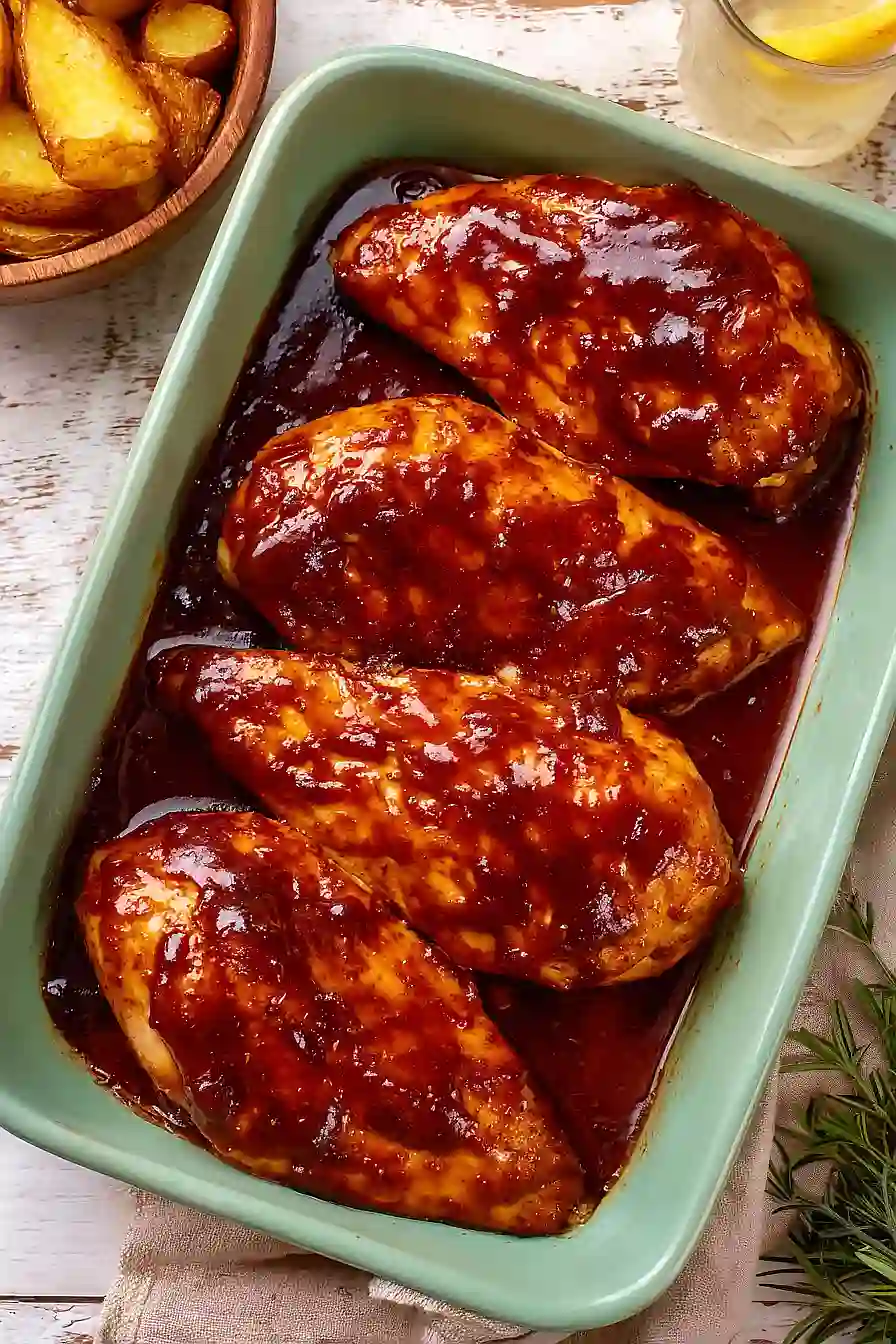 bbq chicken breast in the oven