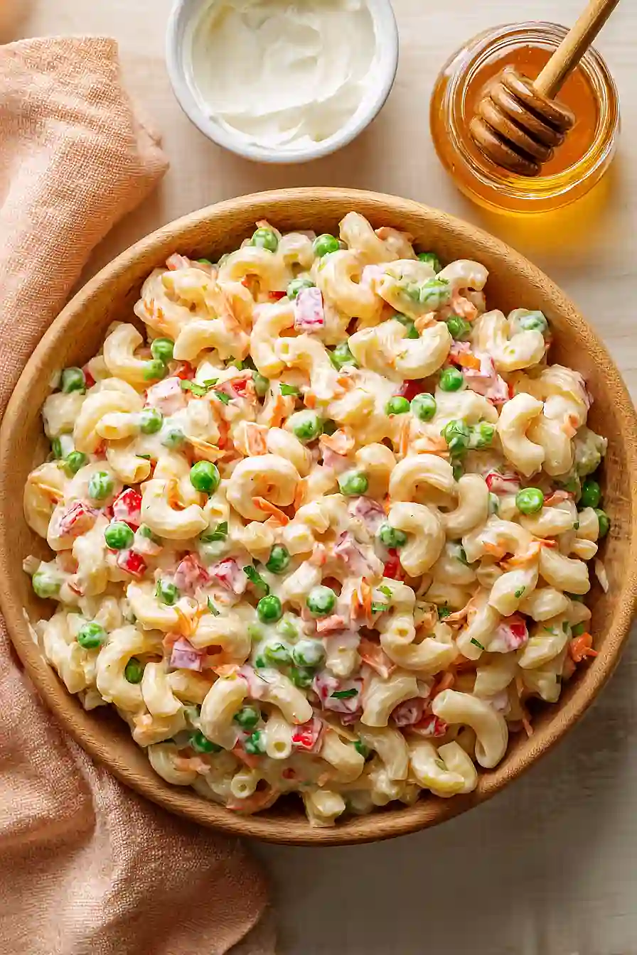 greek yogurt macaroni salad