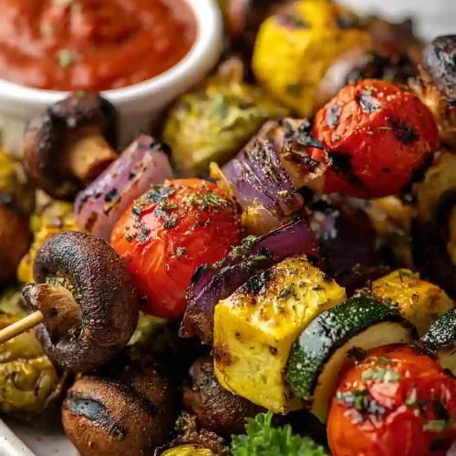grilled vegetable kabobs