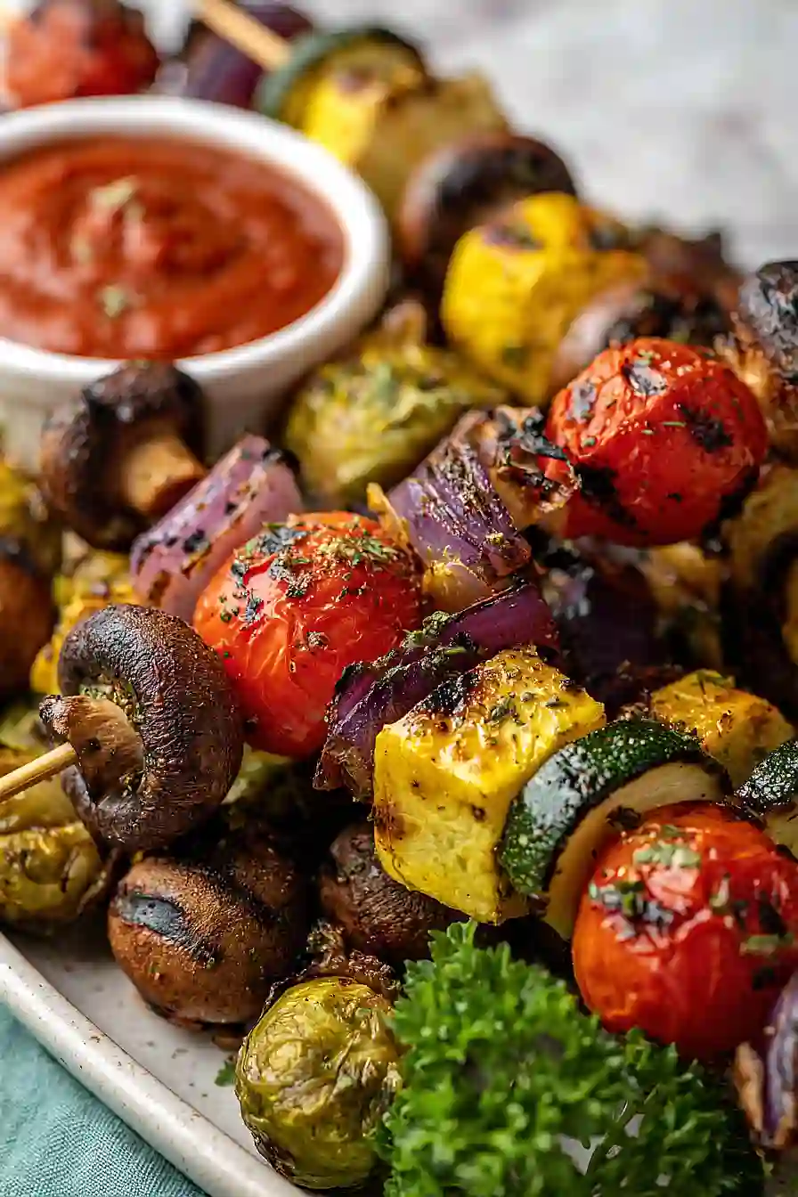 grilled vegetable kabobs