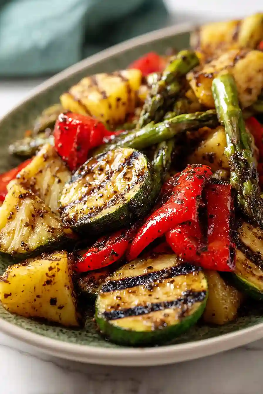 jamaican jerk grilled vegetables