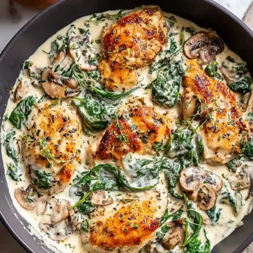 spinach chicken parmesan