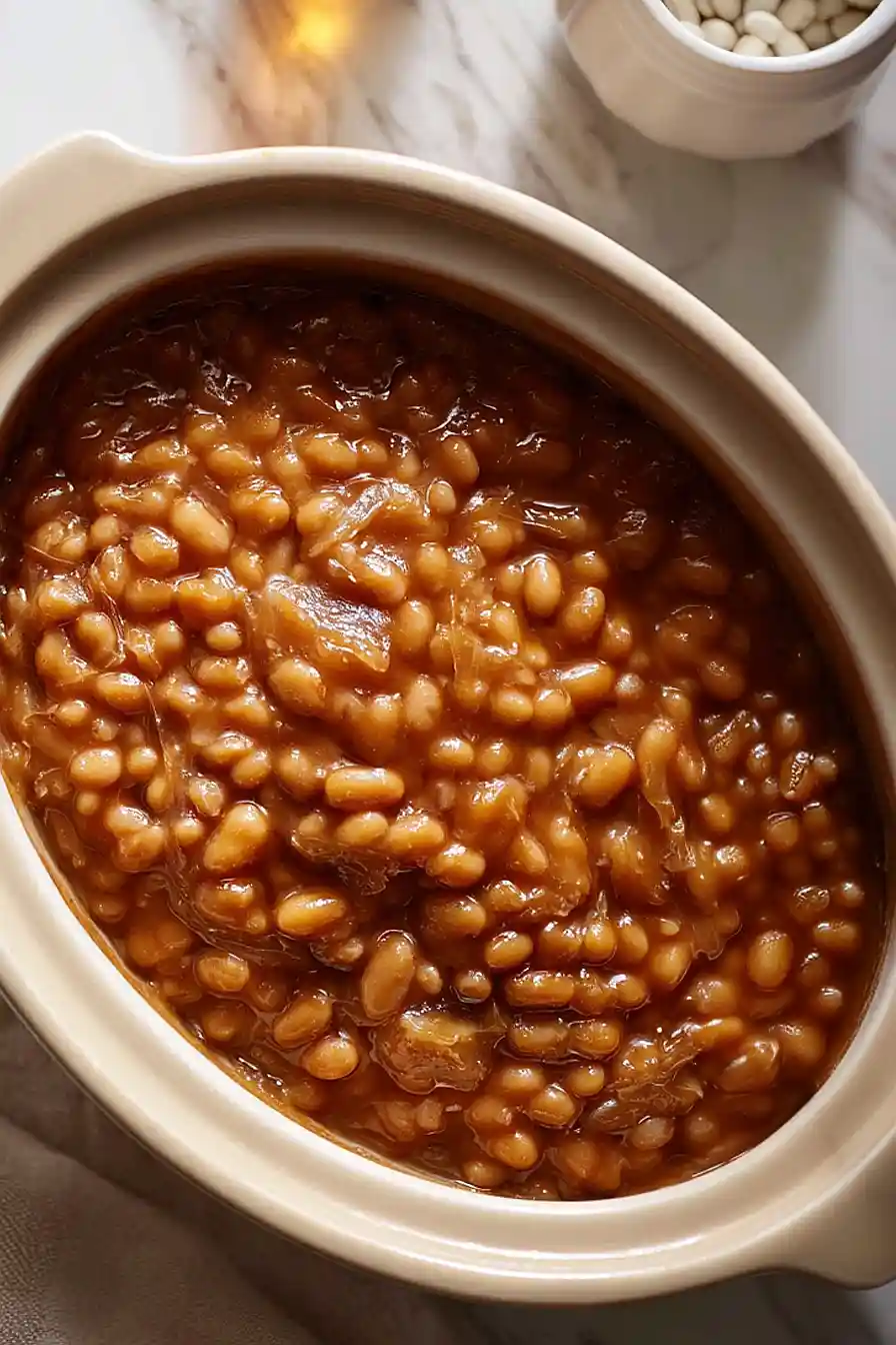 baked beans with maple syrup