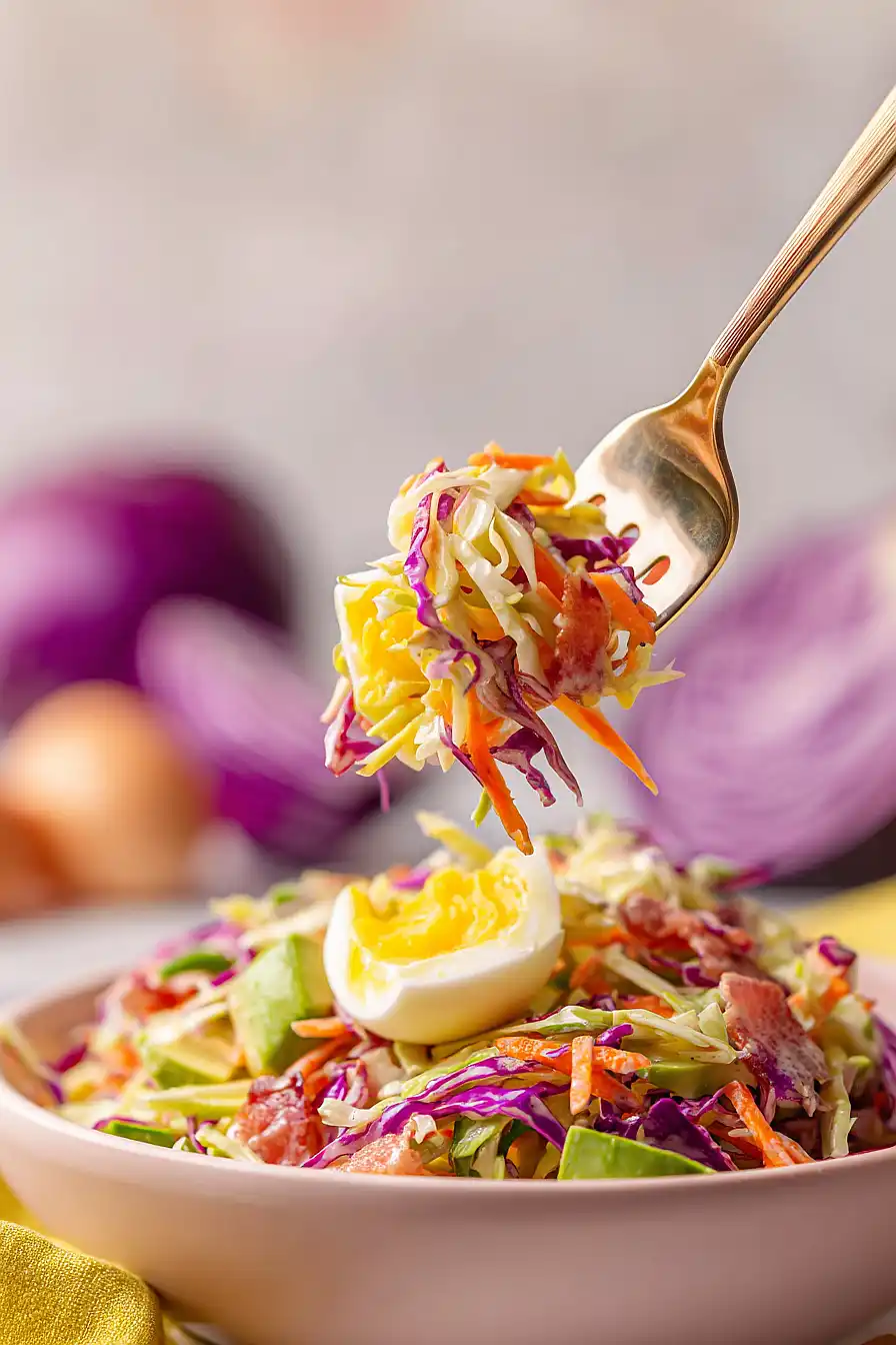 coleslaw egg salad