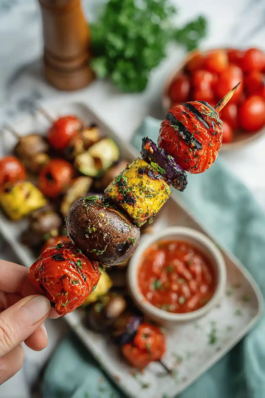 grilled vegetable kabobs