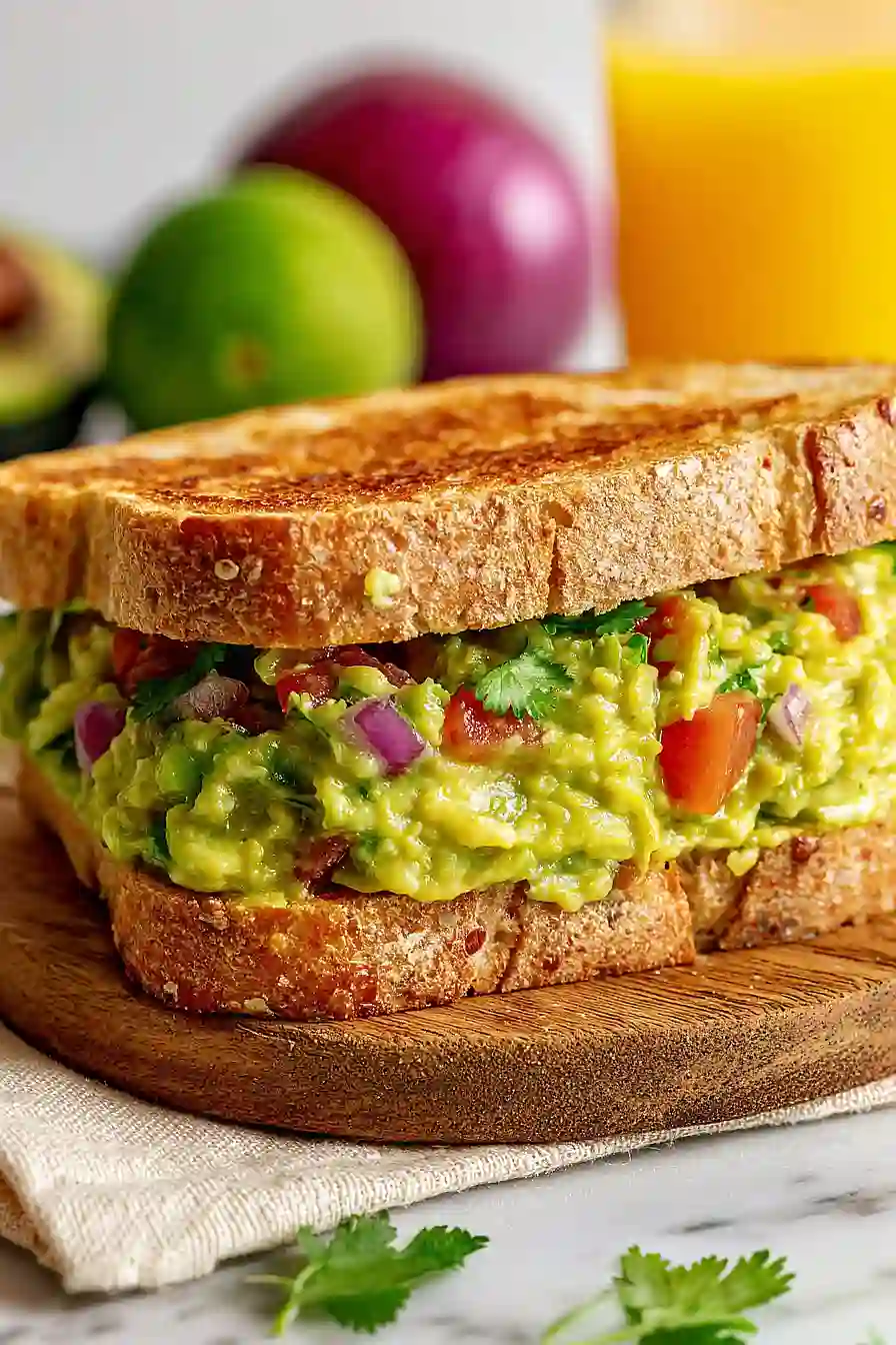 guacamole sandwich