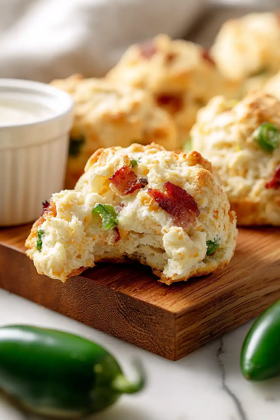 jalapeño popper biscuits