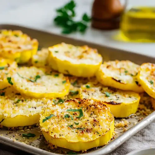 oven roasted yellow squash