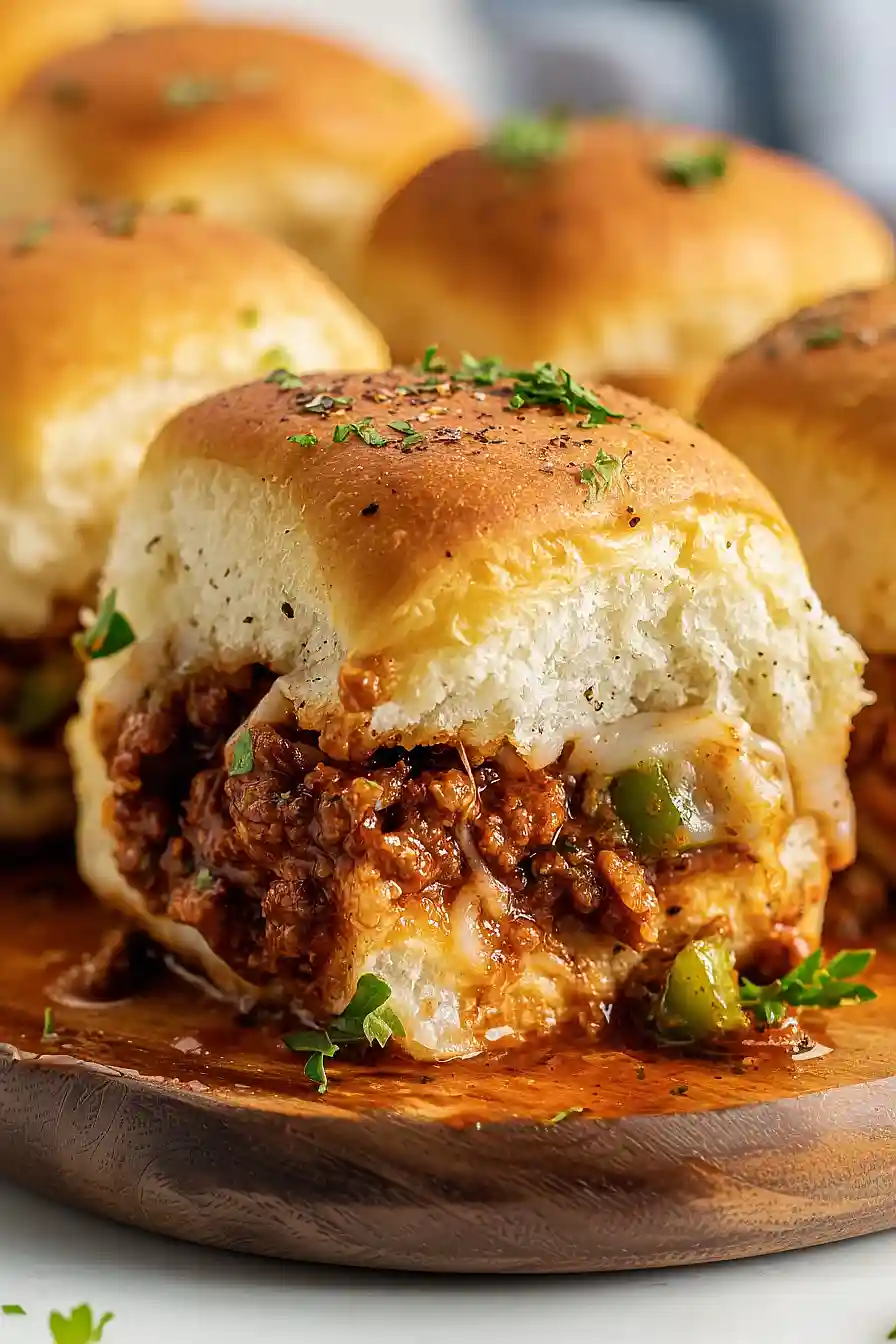 sloppy joe hawaiian roll sliders